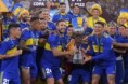 Boca goleó a Tigre y gritó campeón de la Copa de la Liga